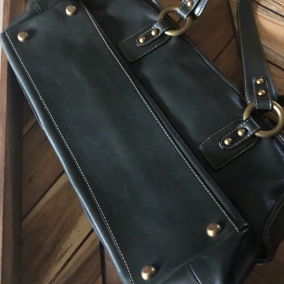 Marc Jacobs Emerald Leather Satchel Handbag - Picture 6 of 6